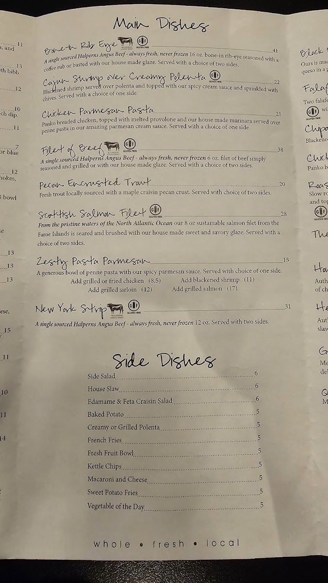 The Dish Cafe Menu - Image 4